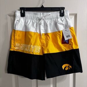 Hawkeyes Colorblock Swim Shorts
